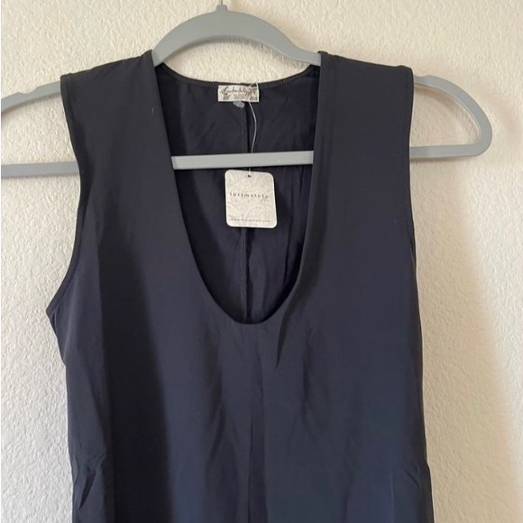 NWT free people second skin deep u black tank size small - Picture 4 of 6